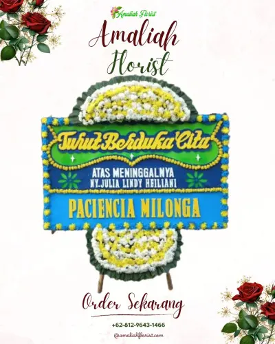 Papan Bunga Duka jumpai