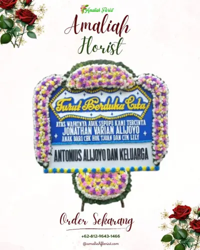 Papan Bunga Duka jumpai